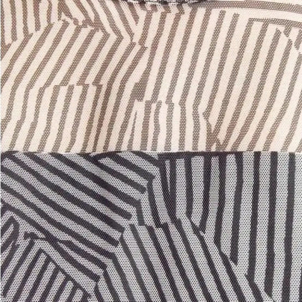 DKNY Mesh Ruched Top - Picture 5 of 9
